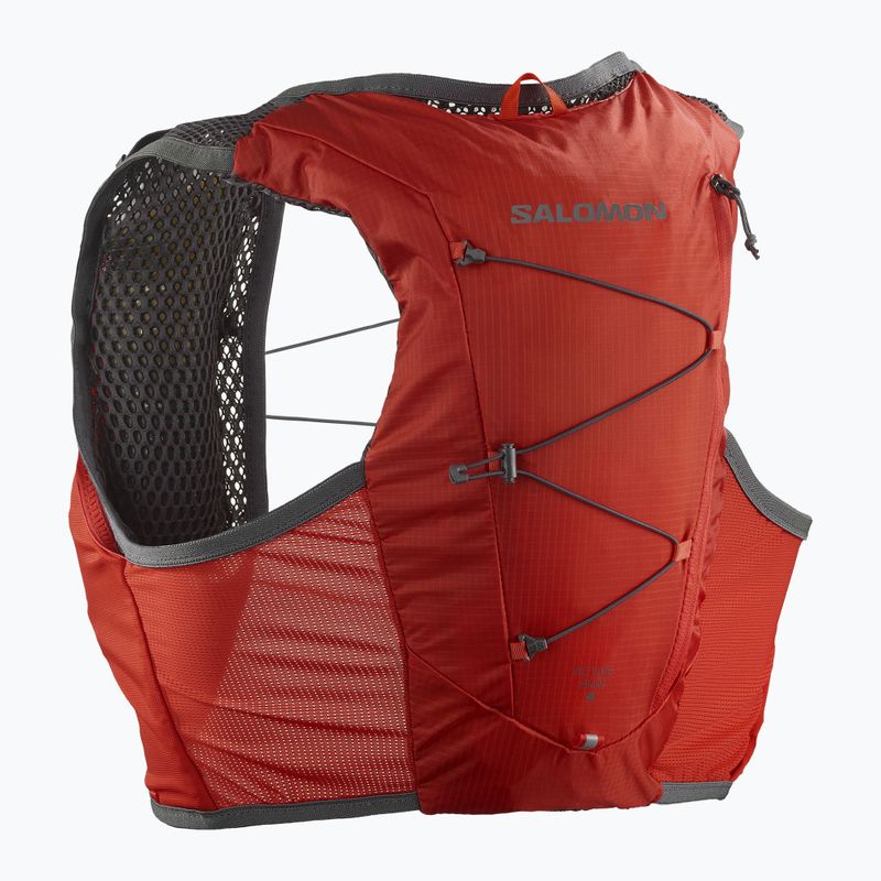 Salomon Active Skin 4 комплект раница за бягане червена LC1909200 2