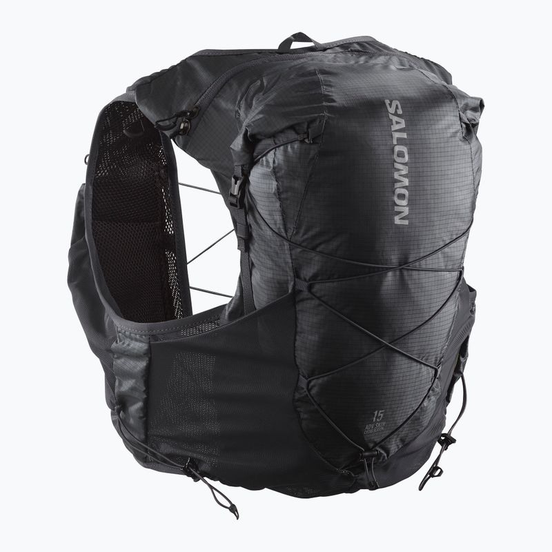 Жилетка за бягане Salomon ADV SKIN Cross 15 ebony/alloy 2