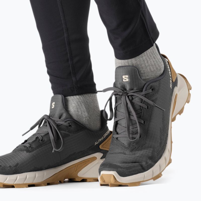 Salomon Alphacross 4 сиви мъжки обувки за пътеки L41724100 17