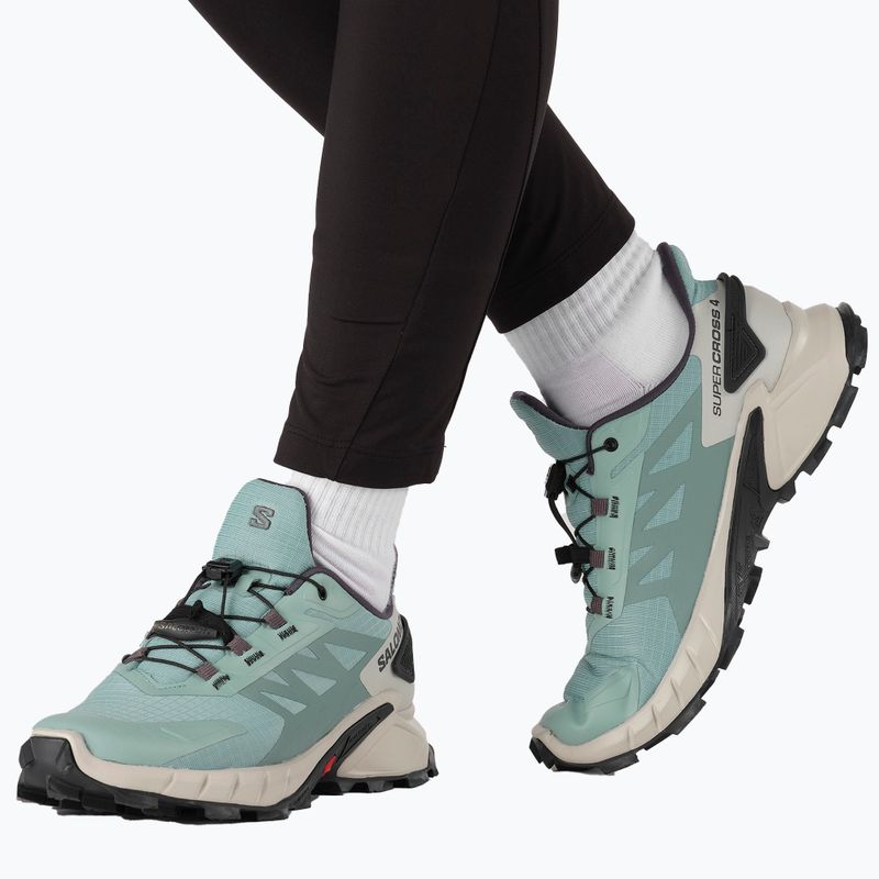 Дамски обувки за бягане Salomon Supercross 4 GTX green L41737300 9