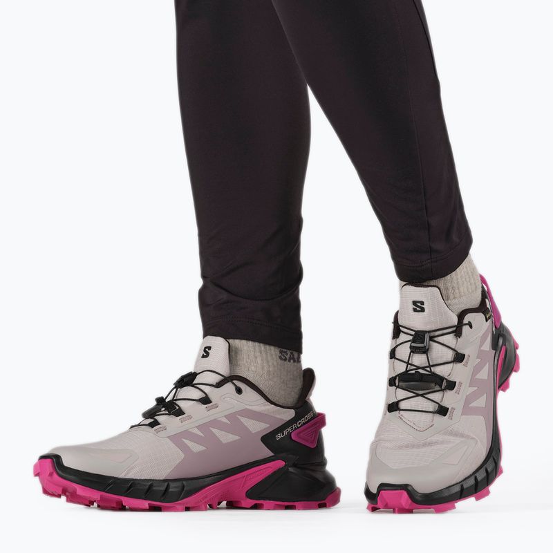 Дамски маратонки Salomon Supercross 4 GTX сиви L41735500 10