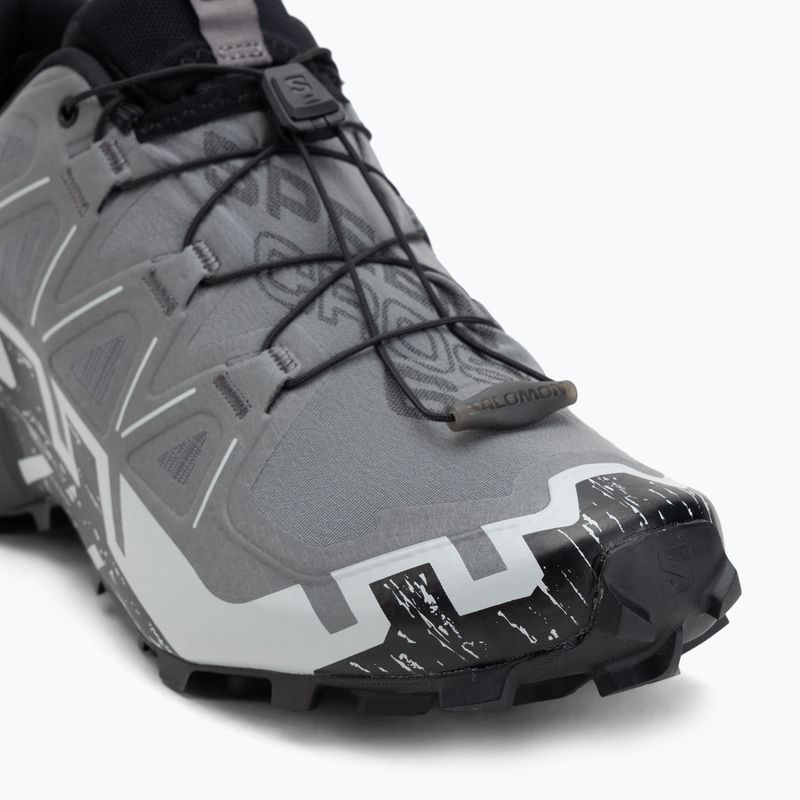 Мъжки обувки за бягане Salomon Speedcross 6 Wide quiet shade/black/pearl blue 7