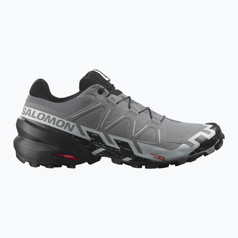 Мъжки маратонки за бягане Salomon Speedcross 6 Wide quiet shade/black/pearl blue 2
