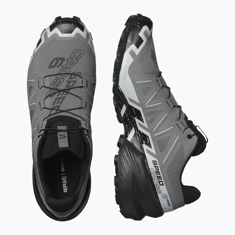 Мъжки маратонки за бягане Salomon Speedcross 6 Wide quiet shade/black/pearl blue 6