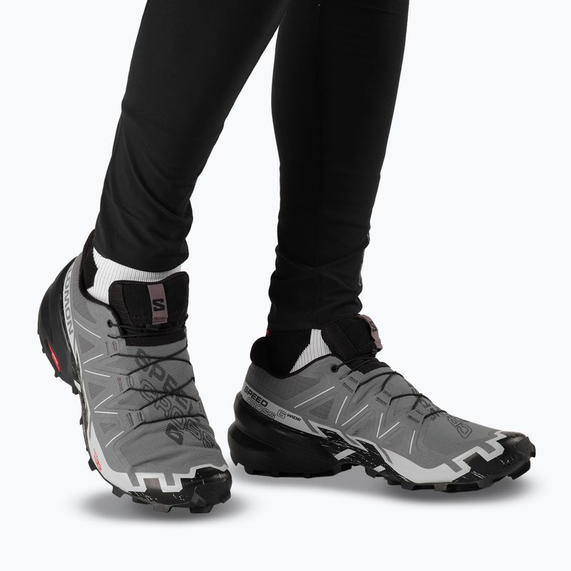 Мъжки маратонки за бягане Salomon Speedcross 6 Wide quiet shade/black/pearl blue 7