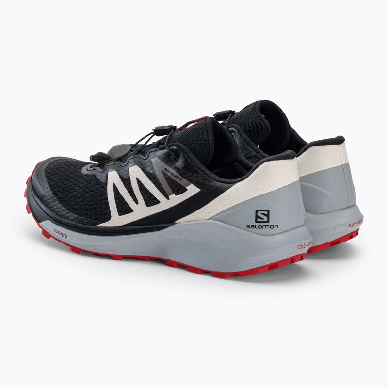 Salomon Sense Ride 4 мъжки обувки за бягане черни L41726600 3
