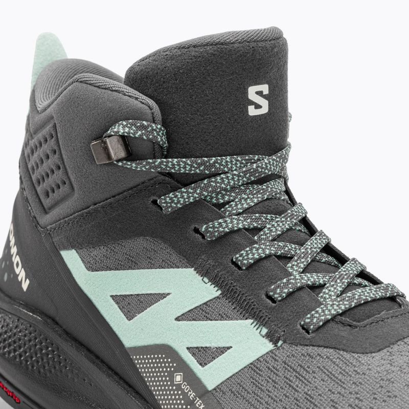 Salomon Outpulse Mid GTX дамски туристически обувки ebony/qush/ebony 8