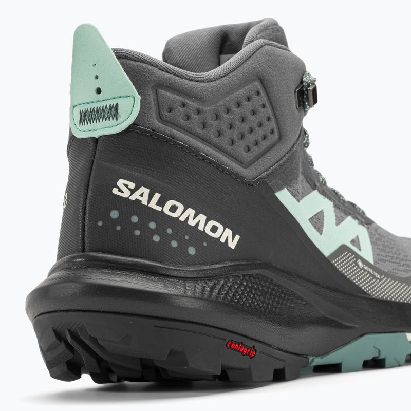 Salomon Outpulse Mid GTX дамски туристически обувки ebony/qush/ebony 9