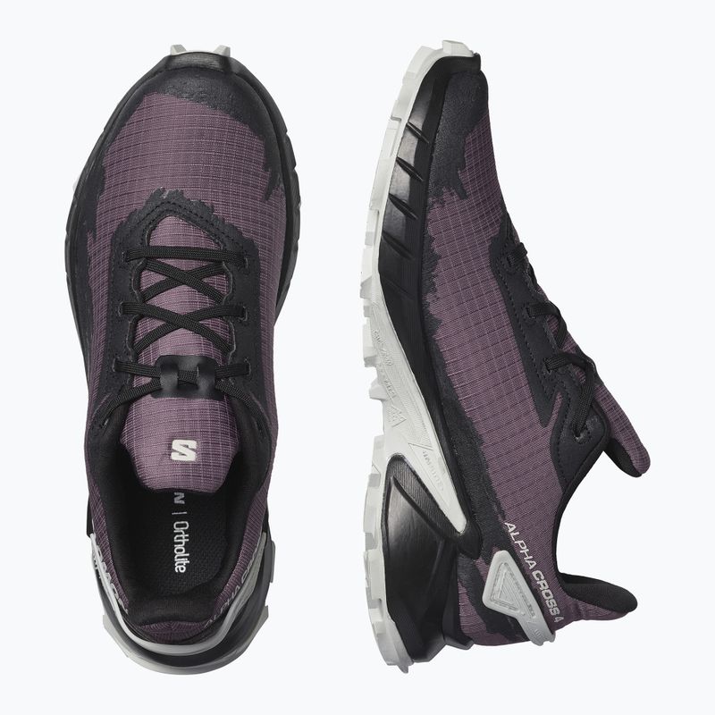 Дамски обувки за бягане Salomon Alphacross 4 purple L41725200 14