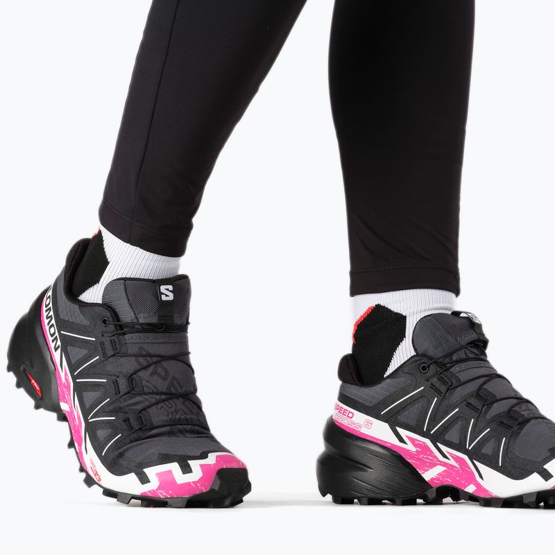 Дамски обувки за бягане Salomon Speedrcross 6 сив L41743000 3
