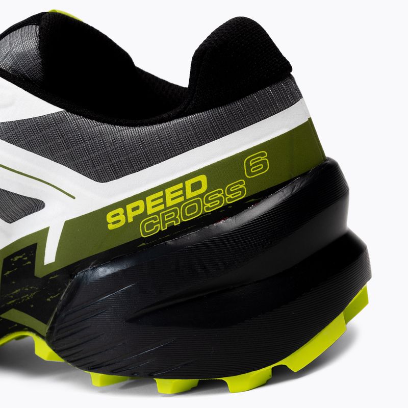 Мъжки обувки за бягане Salomon Speedrcross 6 черен-бял L41738300 9