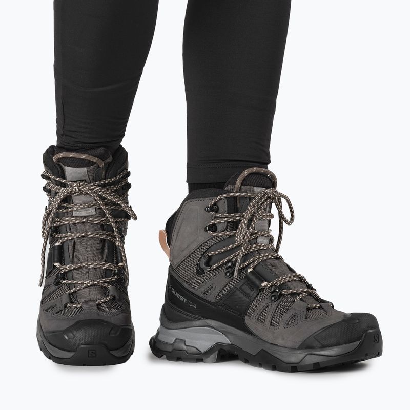 Дамски ботуши за трекинг Salomon Quest 4 GTX magnet/black/sun 15