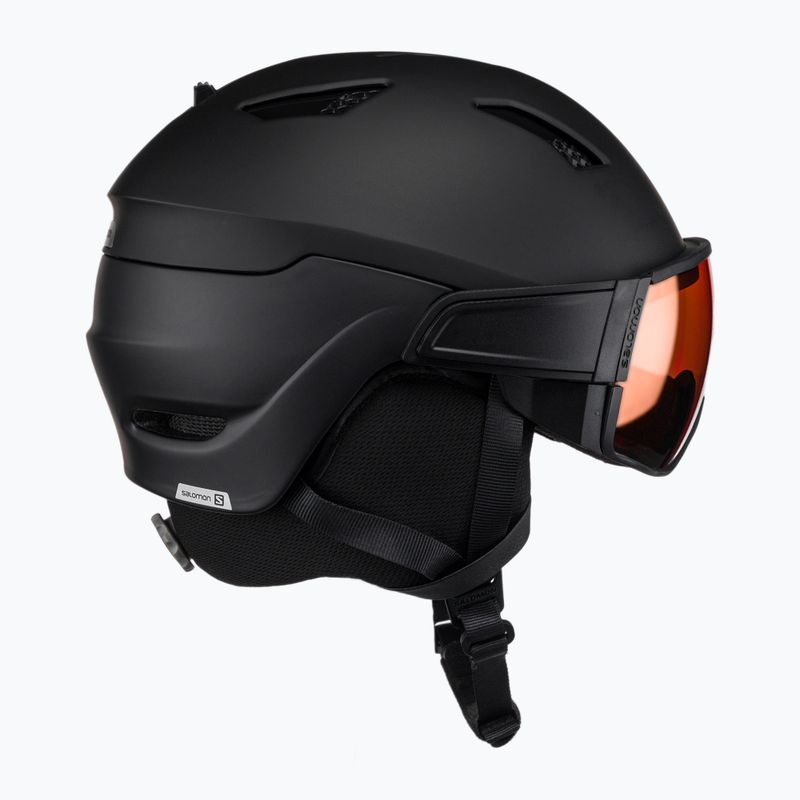 Ски каска Salomon Driver Access черна L47198400 4