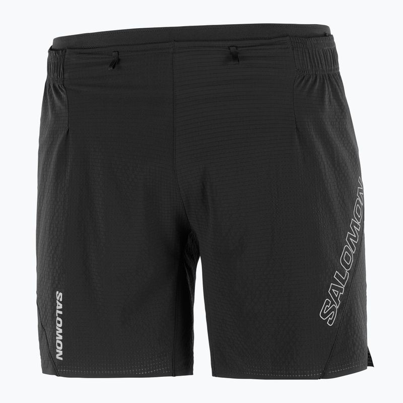 Мъжки къси панталони за бягане Salomon Sense Aero 7'' тъмно черно 6