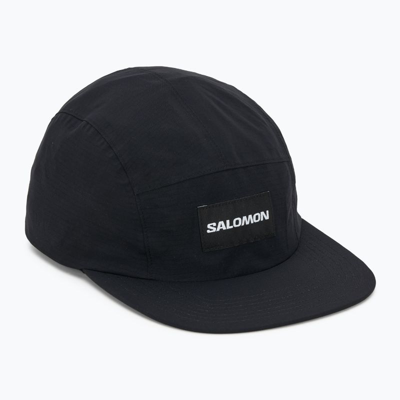 Дамска шапка с козирка Salomon Bonatti WP 5 Panel deep black