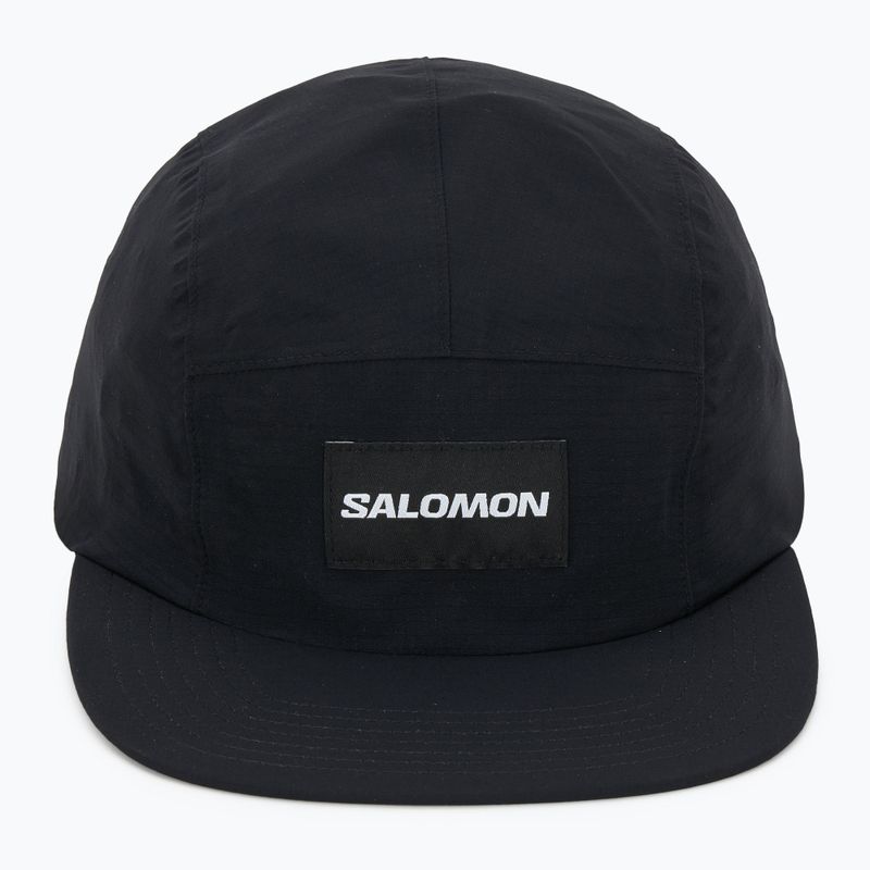 Дамска шапка с козирка Salomon Bonatti WP 5 Panel deep black 2