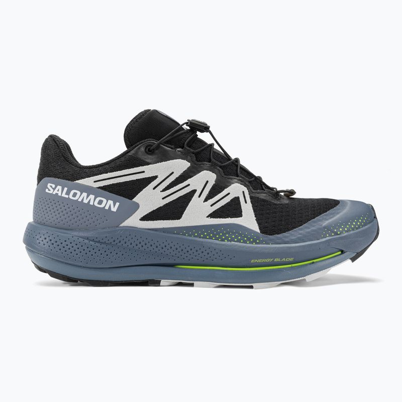 Мъжки обувки за бягане Salomon Pulsar Trail black/china blue/arctic ice 2