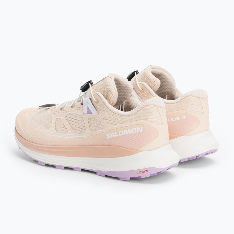 Дамски обувки за бягане Salomon Ultra Glide 2 tender peach/orchid 5