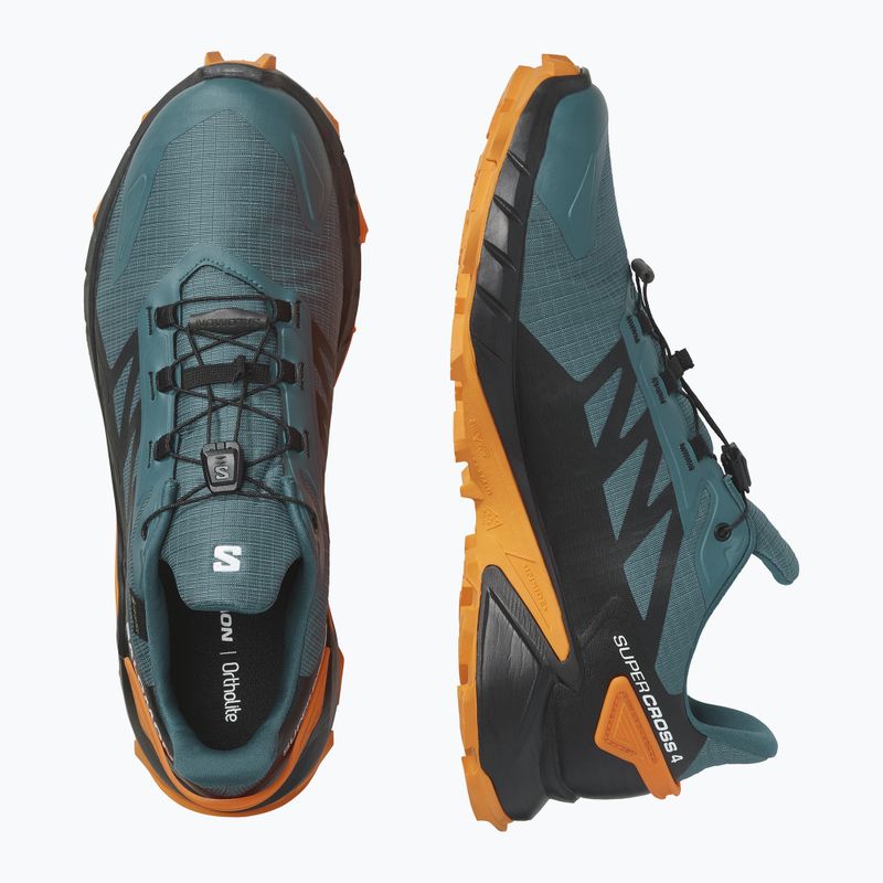 Мъжки обувки за бягане Salomon Supercross 4 GTX stargazer/black/turmeric 10