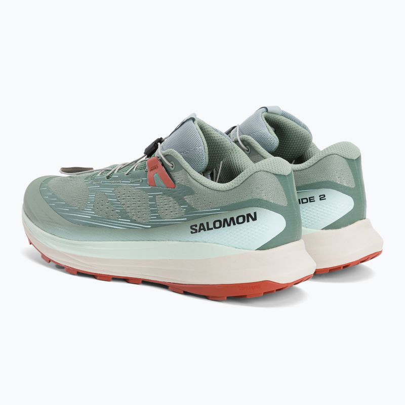 Мъжки обувки за бягане Salomon Ultra Glide 2 lily pad/bleaaq/hots 3