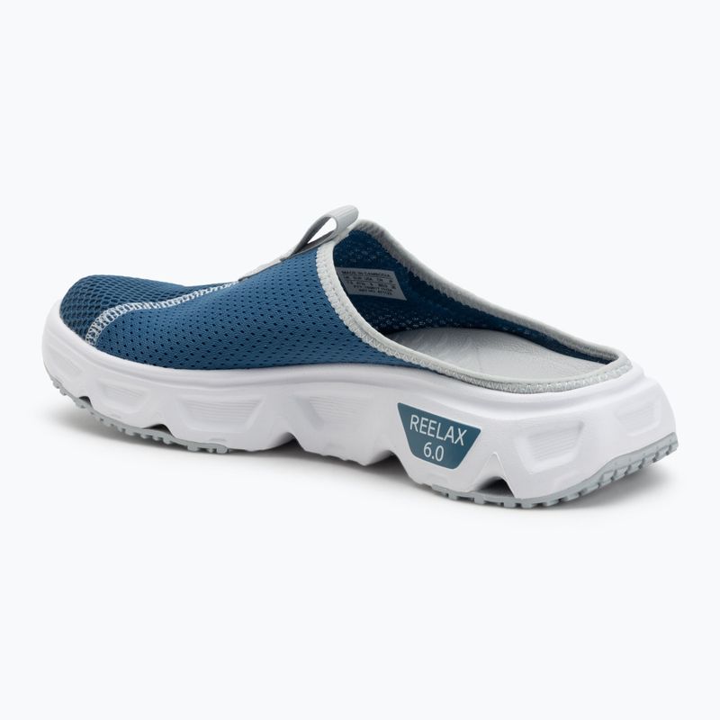 Salomon Reelax Slide 6.0 blue ashes/white/pearl мъжки джапанки 3