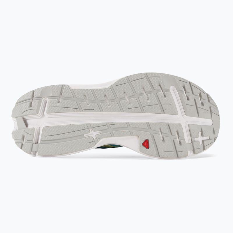 Мъжки обувки за бягане Salomon Aero Glide blue ashes/dark sapphire/sunny lime 5