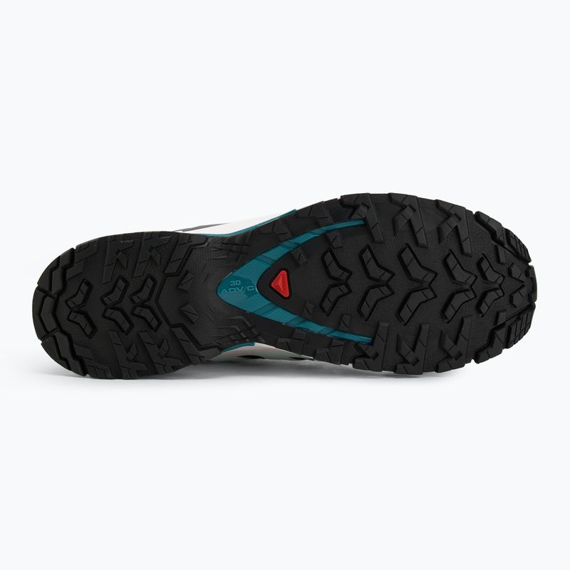 Дамски обувки за бягане Salomon XA Pro 3D V9 GTX черни/белезникаво аква/синьо пристанище 4