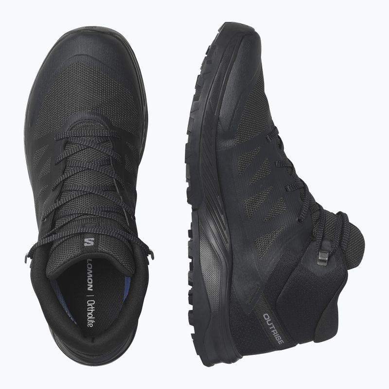 Salomon Outrise Mid GTX мъжки ботуши за трекинг черни L47143500 15