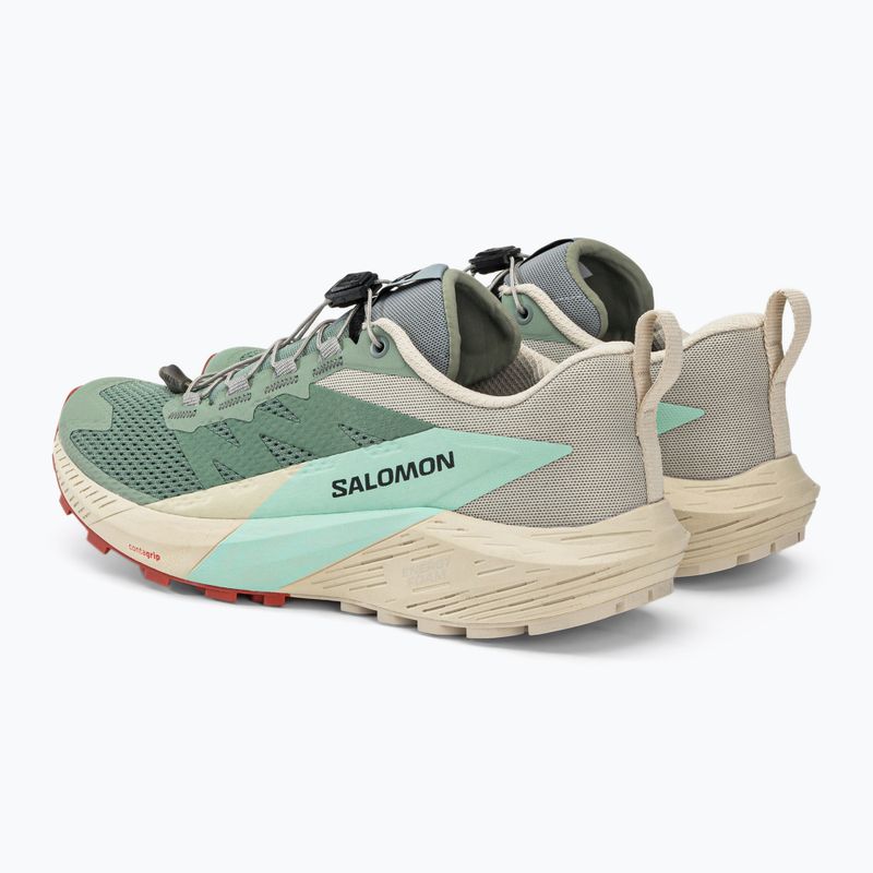 Дамски обувки за бягане Salomon Sense Ride 5 Lily Pad/Rainy Day/Bleached Aqua L47212300 5
