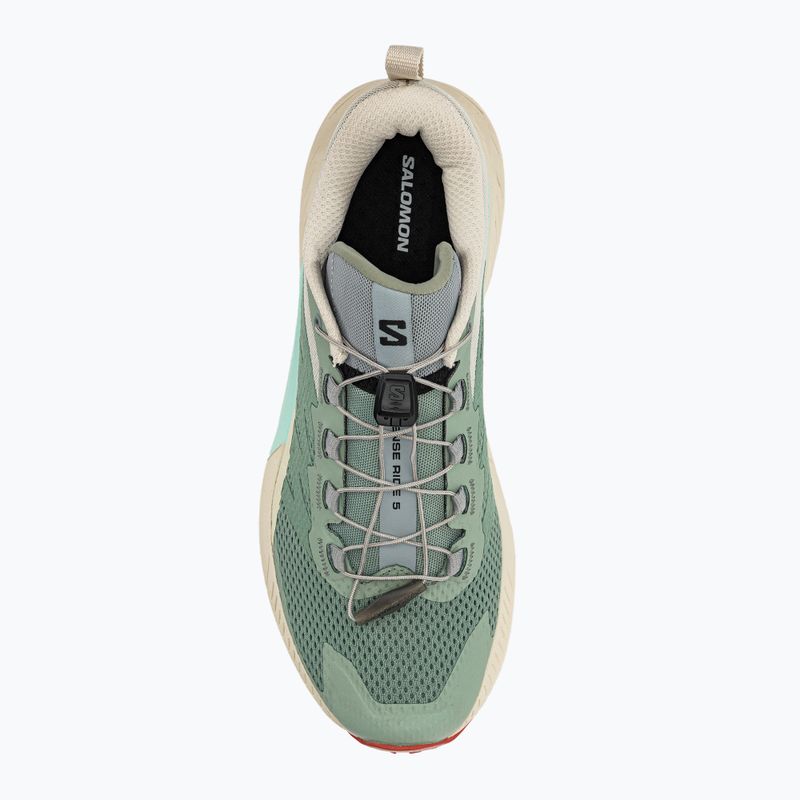 Дамски обувки за бягане Salomon Sense Ride 5 Lily Pad/Rainy Day/Bleached Aqua L47212300 8