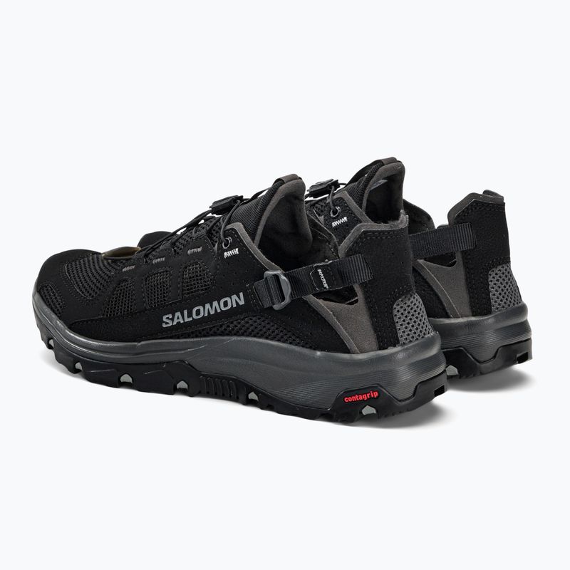 Мъжки обувки за туризъм Salomon Techamphibian 5 black/magnet/monument 3