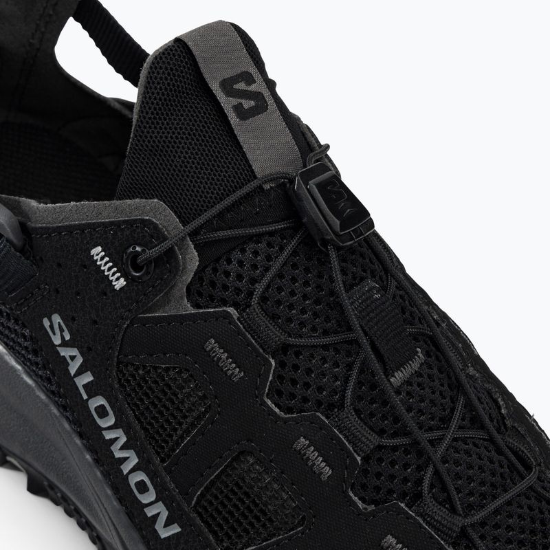 Мъжки обувки за туризъм Salomon Techamphibian 5 black/magnet/monument 8