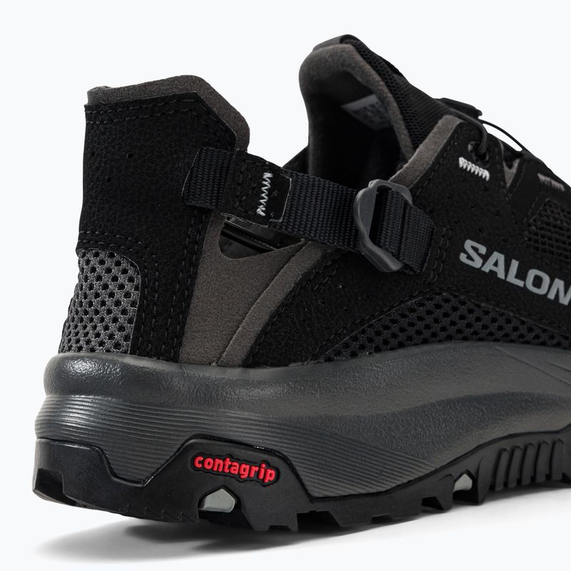 Мъжки обувки за туризъм Salomon Techamphibian 5 black/magnet/monument 9