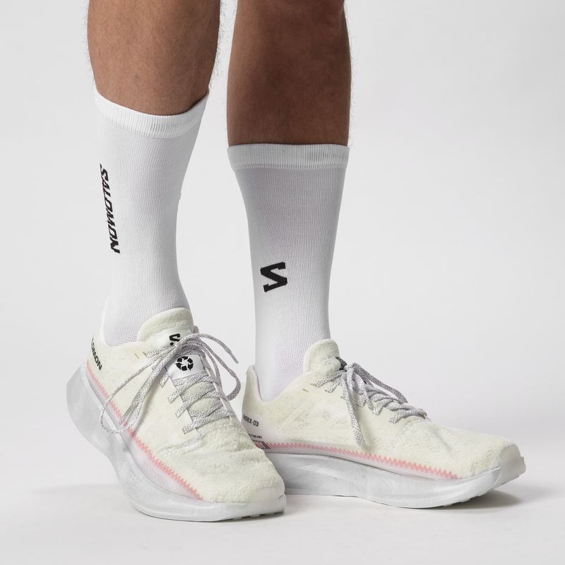 Чорапи Salomon 365 Crew white/ black 3