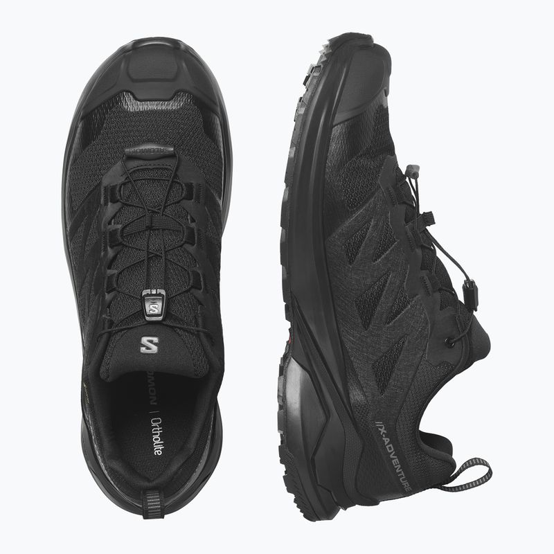 Мъжки обувки за трекинг Salomon X-Adventure GTX Black/Black/Black 3