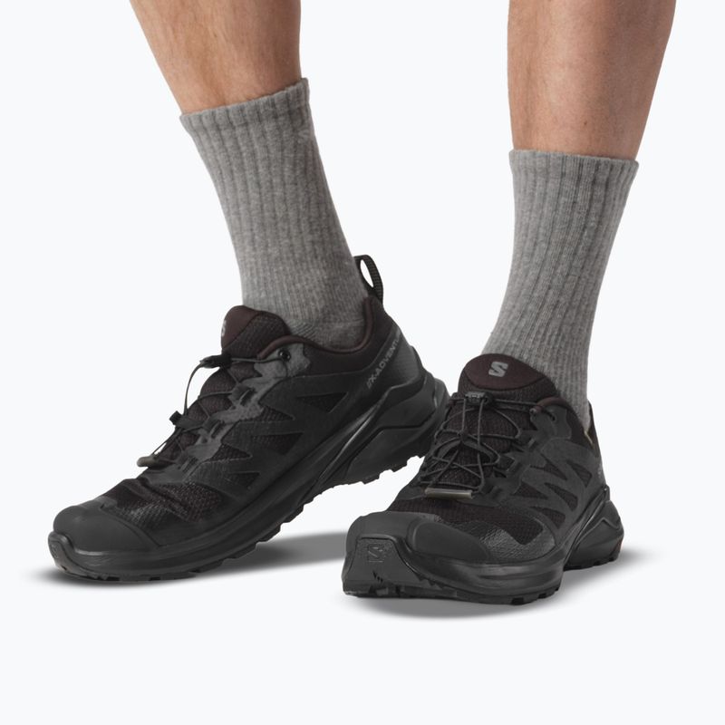 Мъжки обувки за трекинг Salomon X-Adventure GTX Black/Black/Black 5