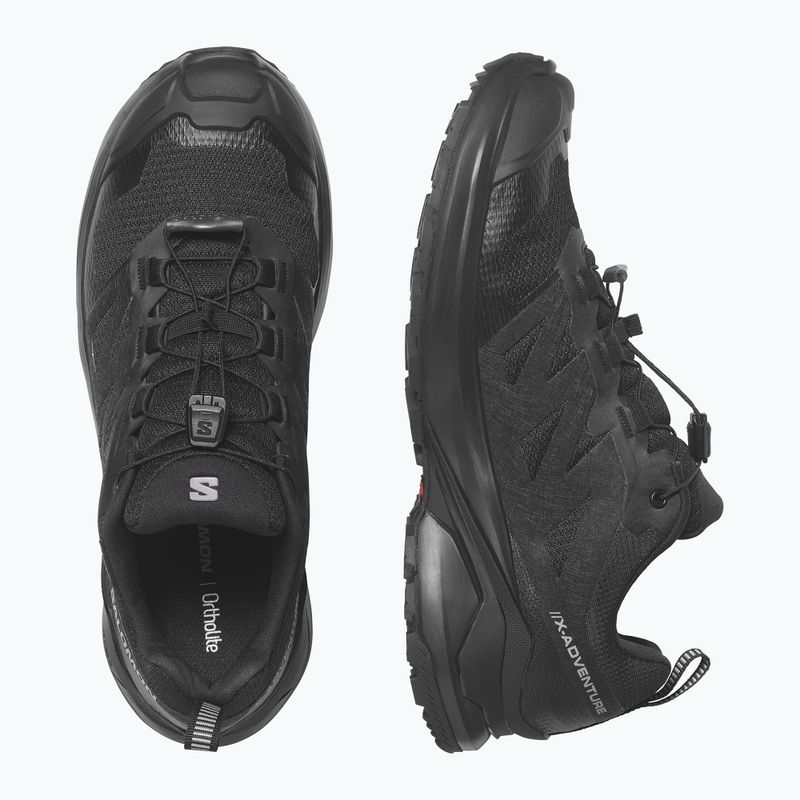 Дамски обувки за трекинг Salomon X-Adventure GTX Black/Black/Black 3