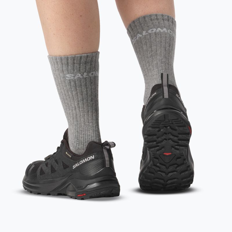 Дамски обувки за трекинг Salomon X-Adventure GTX Black/Black/Black 6
