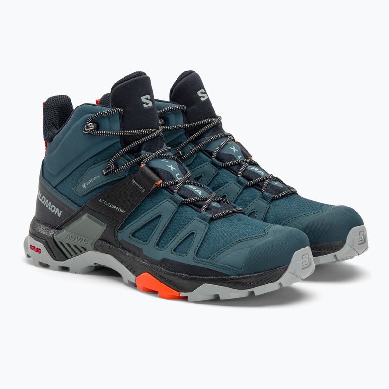 Мъжки ботуши за трекинг Salomon X Ultra 4 Mid GTX stargazer/black/s 4