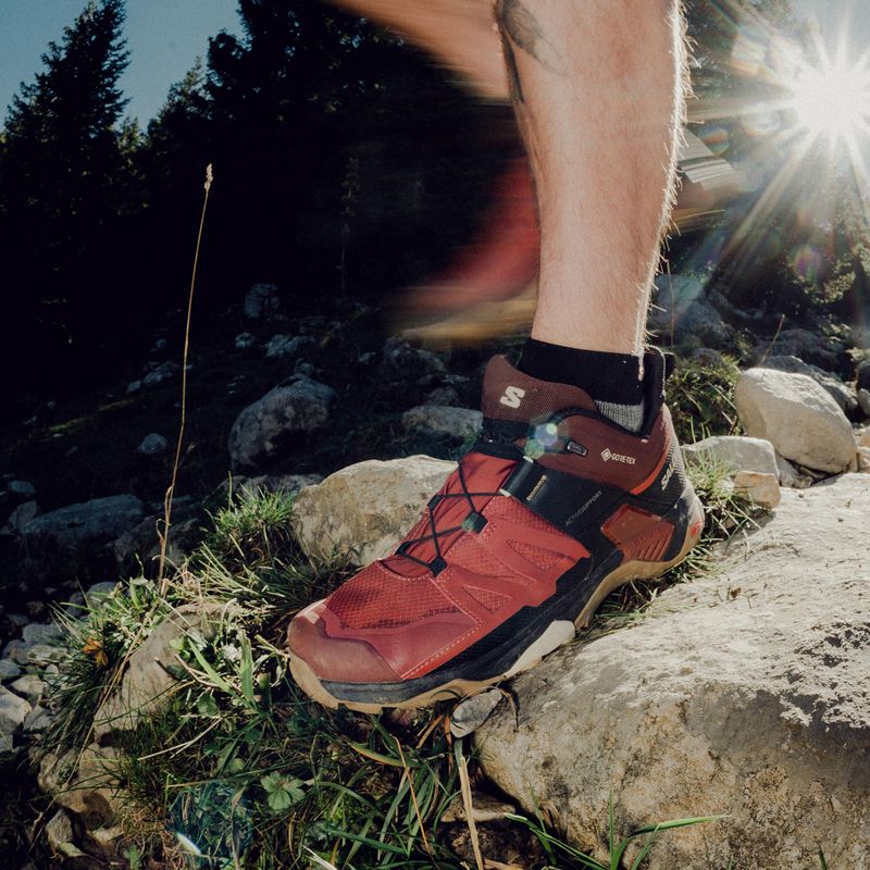 Мъжки ботуши за трекинг Salomon X Ultra 4 GTX maroon L47352700 12