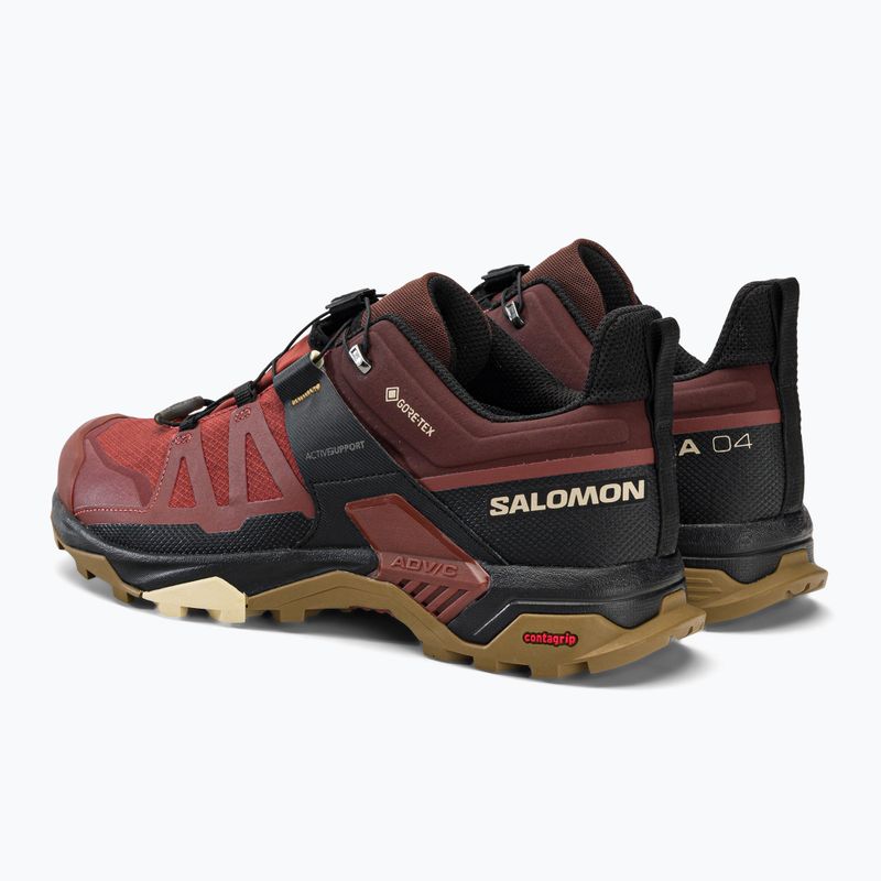Мъжки ботуши за трекинг Salomon X Ultra 4 GTX maroon L47352700 3