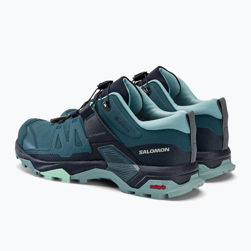 Дамски ботуши за трекинг Salomon X Ultra 4 GTX navy blue L47352900 3