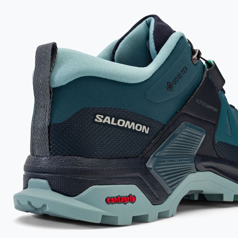 Дамски ботуши за трекинг Salomon X Ultra 4 GTX navy blue L47352900 10