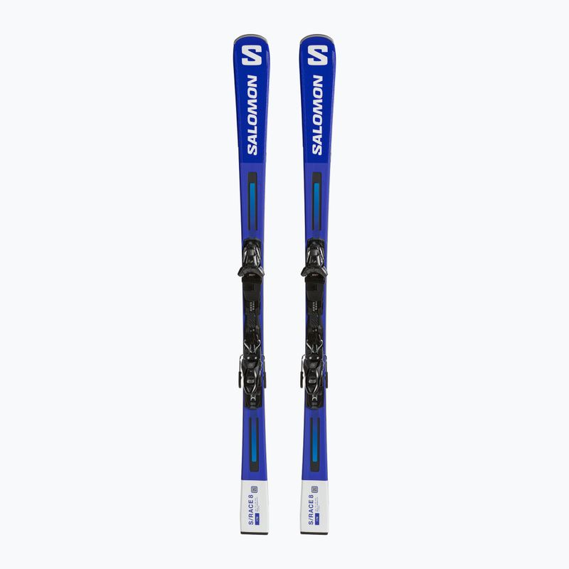 Ски за спускане Salomon S/Race 8 + M11 GW race blue/white