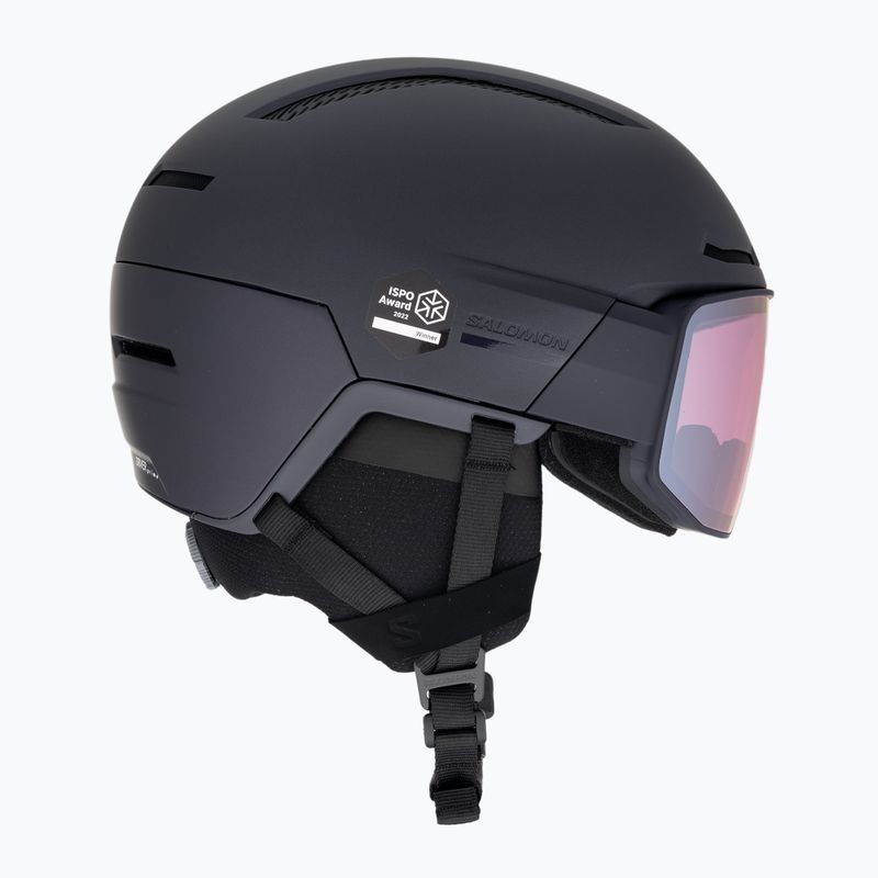 Ски каска Salomon Driver Prime Sigma Plus night shade/silver pink/sky blue 4