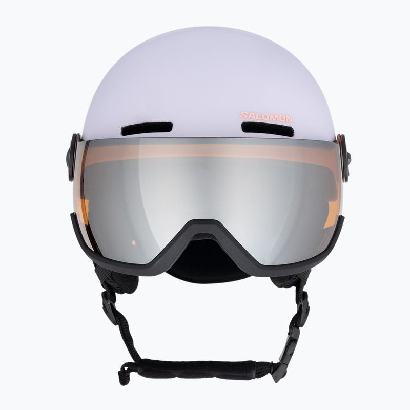 Детска ски каска Salomon Orka Visor S2 evening haze 2