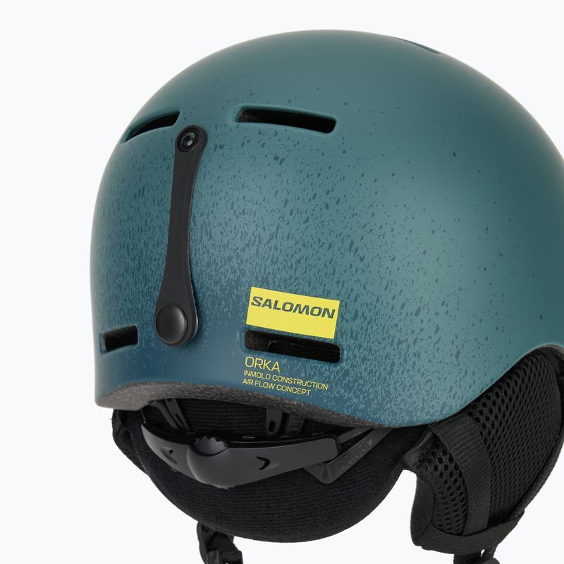 Детска скиорска каска Salomon Orka Jr north atlantic 8