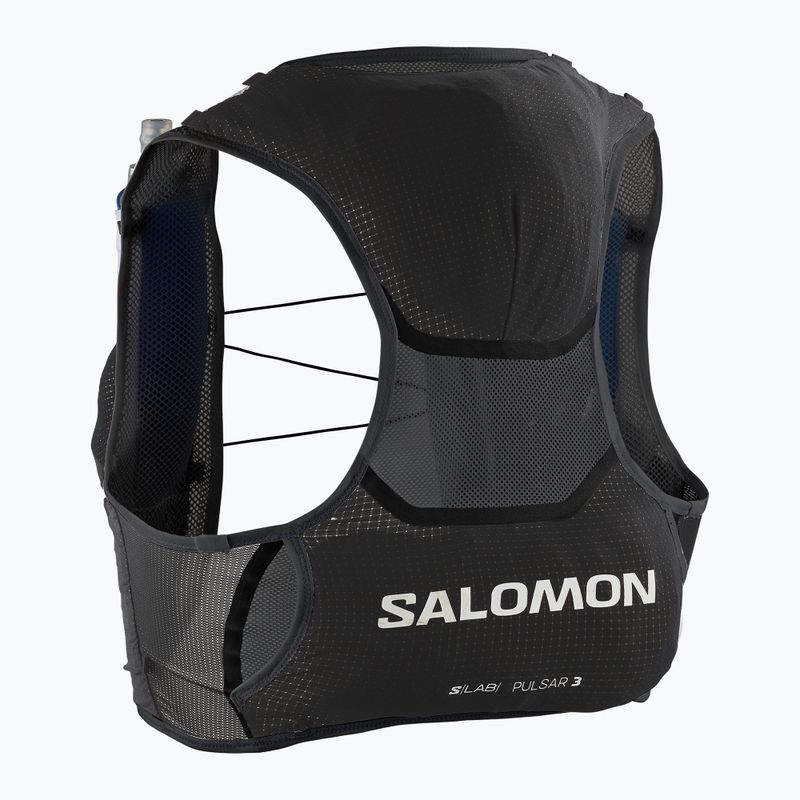 Жилетка за бягане Salomon S/Lab Pulsar with 3 Flasks black/white 2