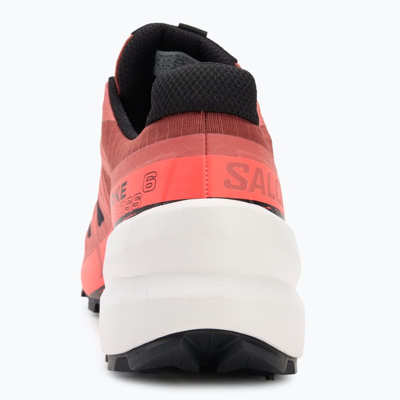 Мъжки обувки за бягане Salomon Spikecross 6 GTX cow hide/black/neon flame 6