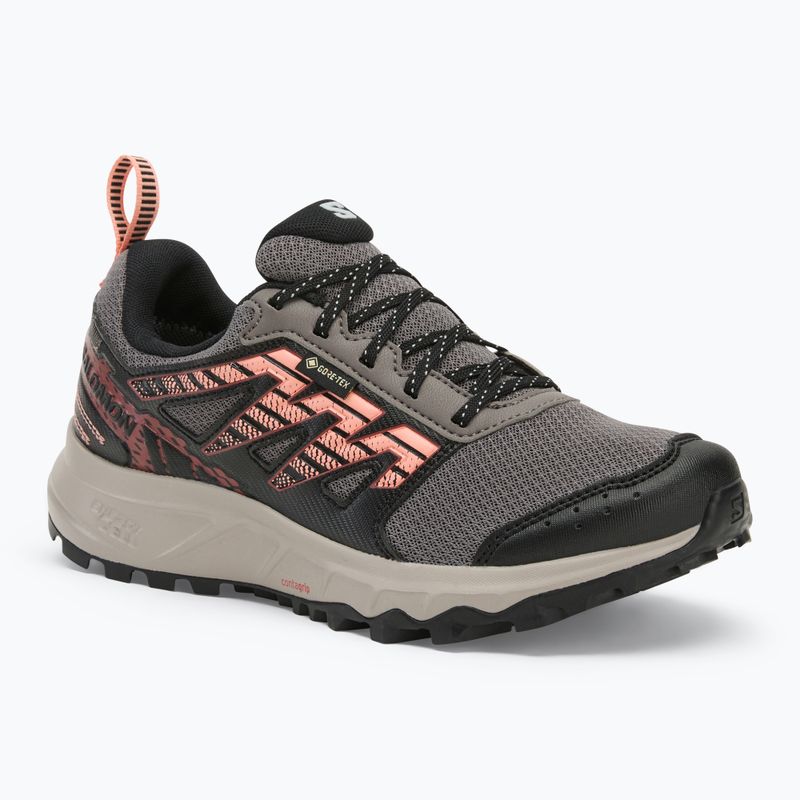 Дамски обувки за бягане Salomon Wander GTX plum kitten/black/pea